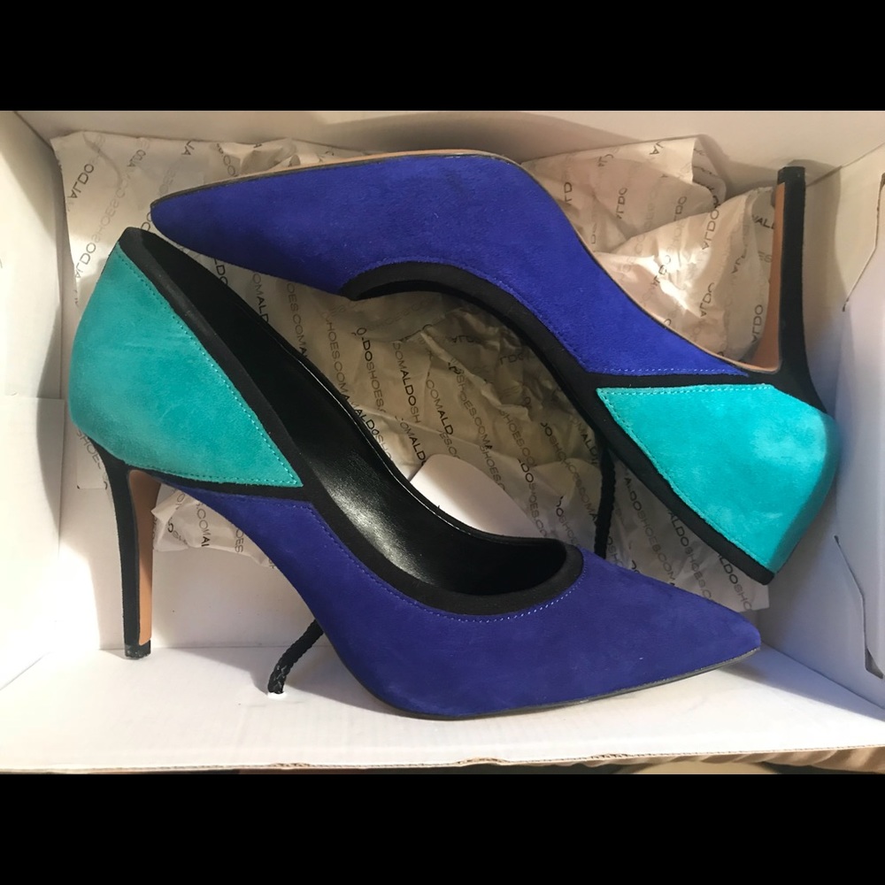Aldo Color Block Heel